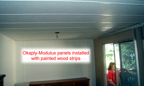 Replacing Existing Ceiling Mobilehomerepair Com