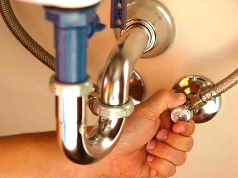 bathroom sink check valve